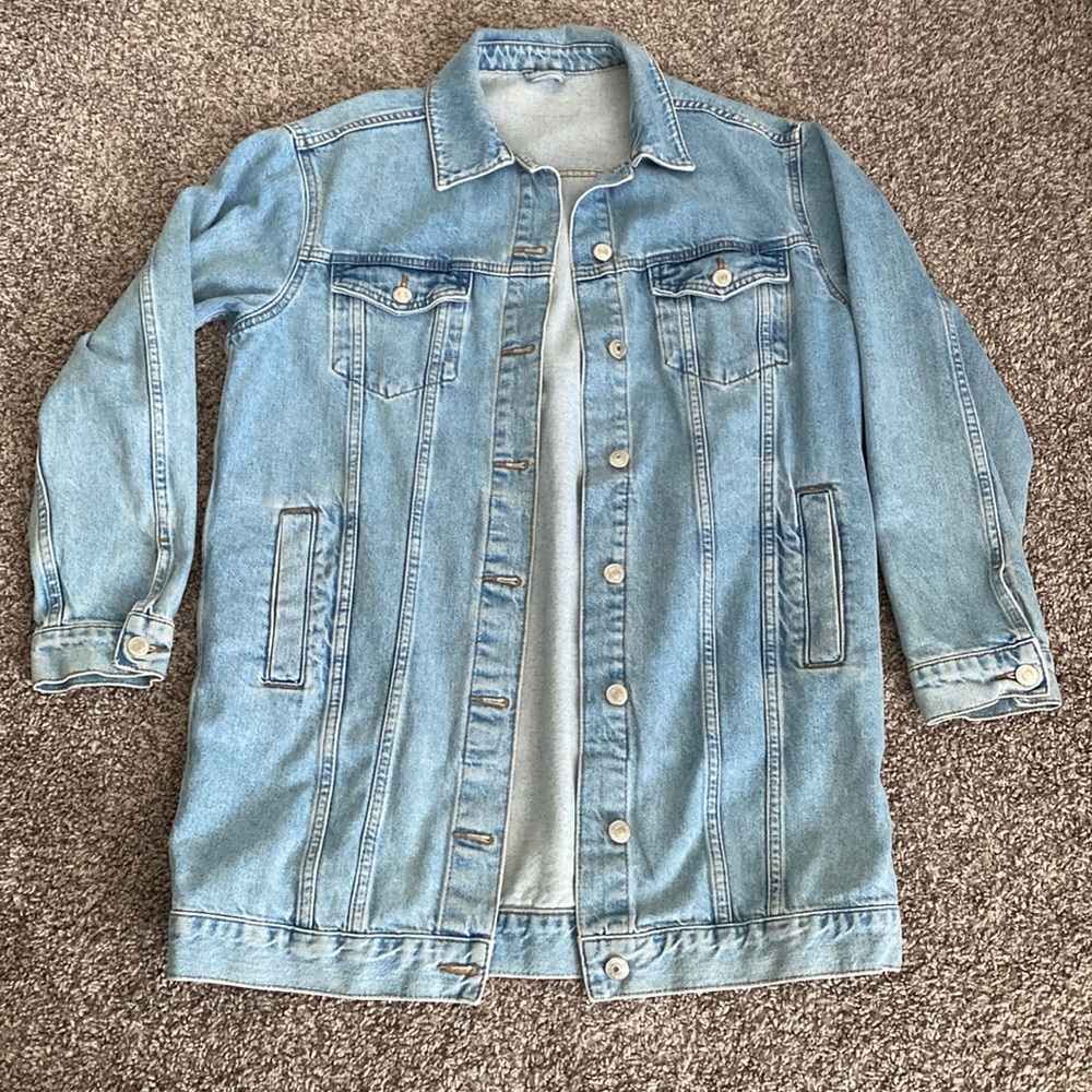 TOPSHOP Blue Denim Jacket
